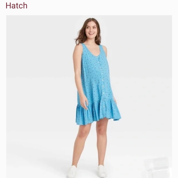 The Nines by Hatch floral-print dress sweet maternity 
Size Medium m or L large - Picture 4 of 8